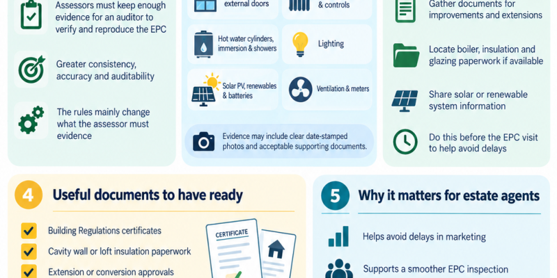 EPC evidence for landlords, vendors and estate agents